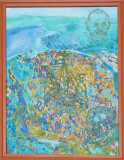 Die Universität zu Lübeck wird 50 (Acryl 80x120; Mai 2014)