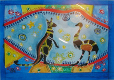 Aborigines (aquarell, 20x30, Dez. 2006)