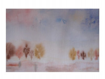 Landschaftsträume I (aquarell,30x40, 2010 April)