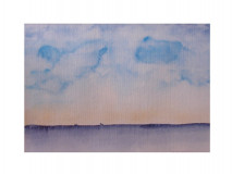 Landschaftsträume II (aquarell,30x40, 2010 April)