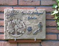 Grabplatte (Ton gebrannt, März 2015)